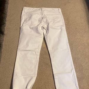 White Gap pants